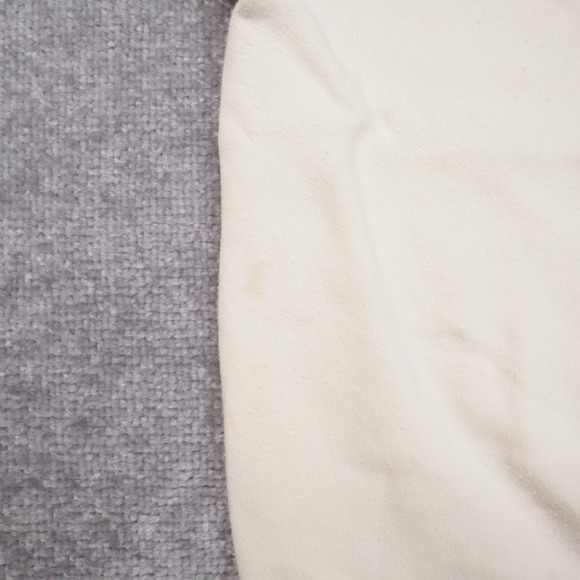 Vintage 90s Embroidered Golf Large Off White Large Long Sleeve Sweatshirt - Picture 9 of 13